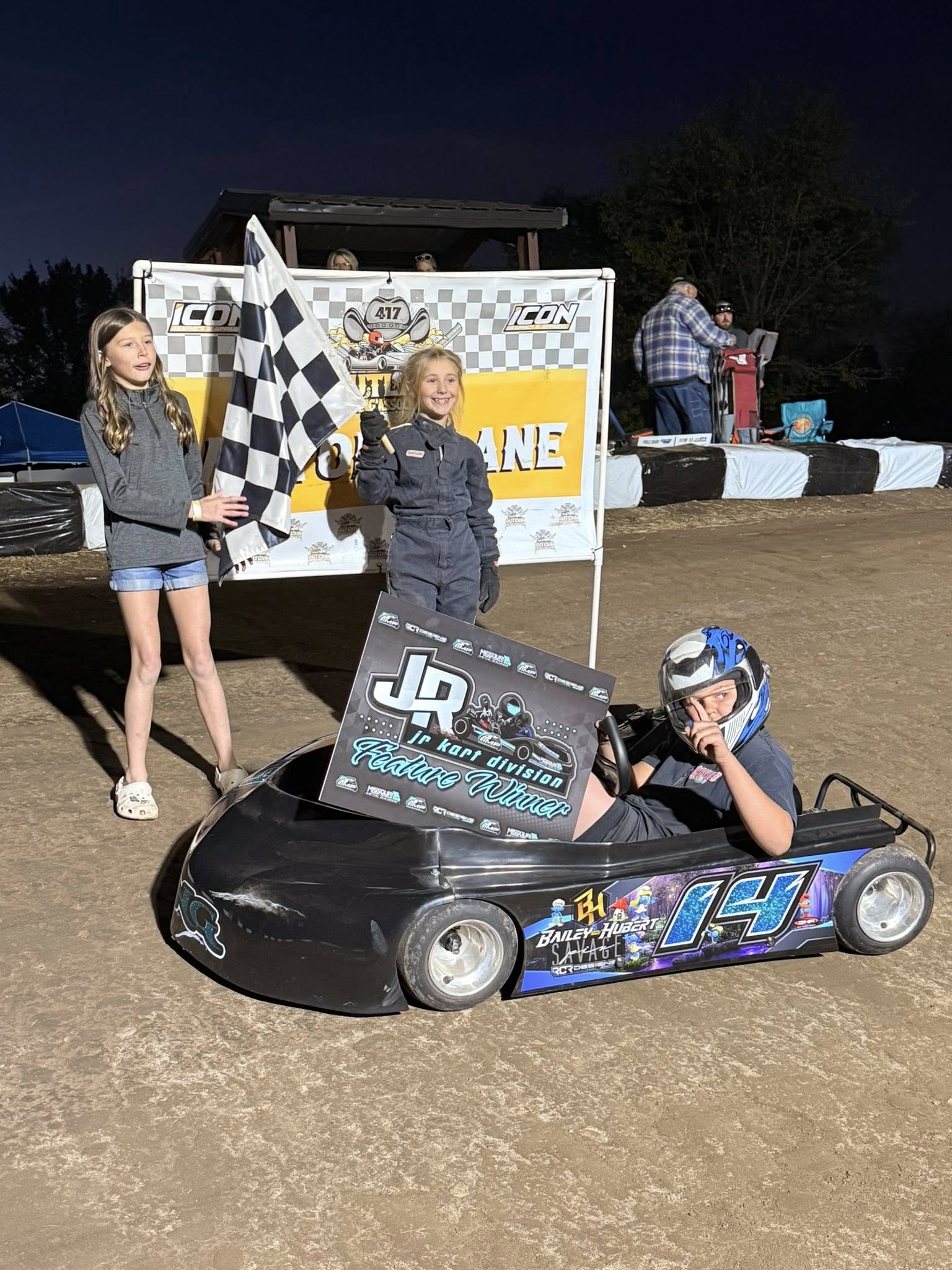 Bailey Hubert #14 Victory Lane