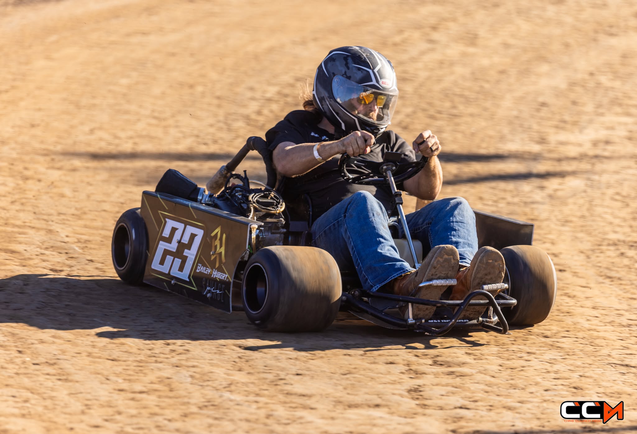 Kart racing action at Pittsburg International Motorsports Park